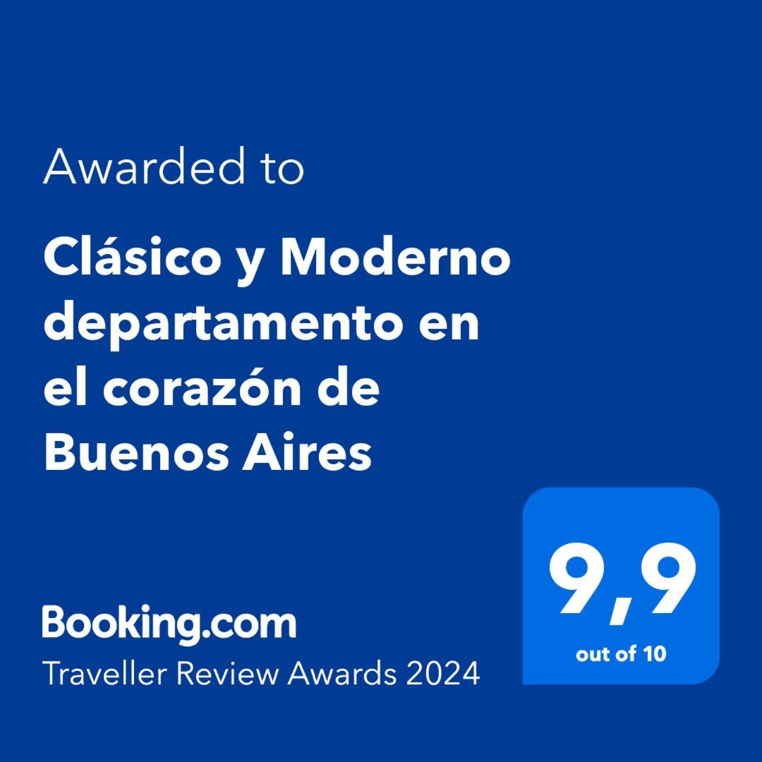Clasico Y Moderno Departamento En El Corazon De Buenos Aires Daire Dış mekan fotoğraf